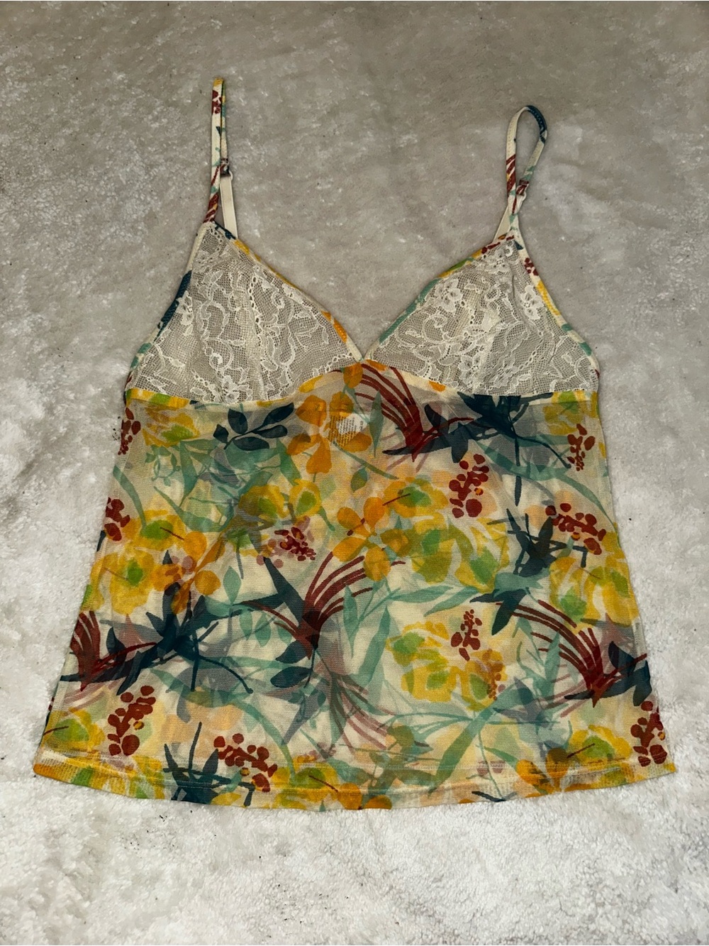 Calvin Klein Floral Lace Camisole